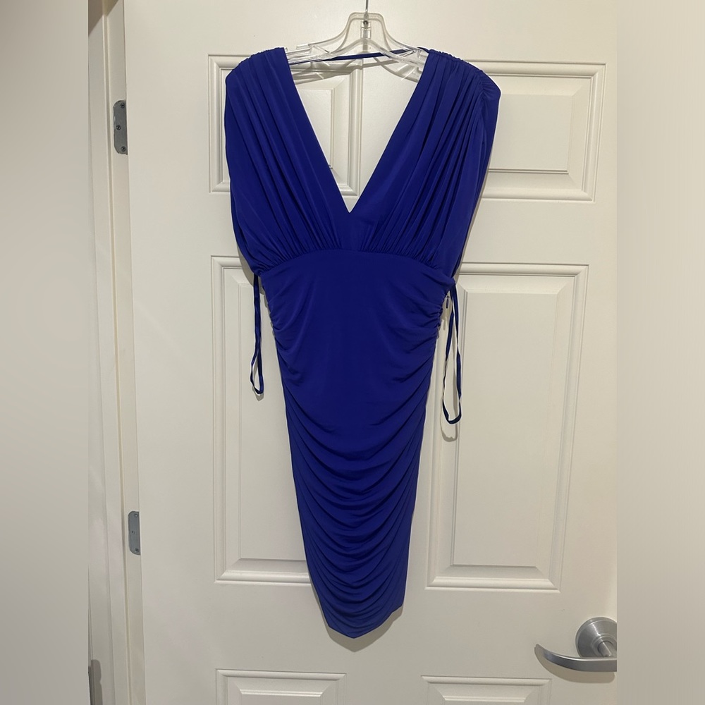 BCBMaxazria ruched dress